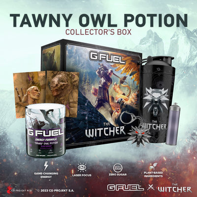G FUEL and CD PROJEKT RED Brew “The Witcher” Energy Drink Collaboration
