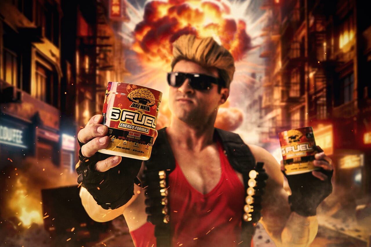 G FUEL AND GEARBOX CELEBRATE GAMING LEGEND DUKE NUKEM WITH LIMITED-EDI