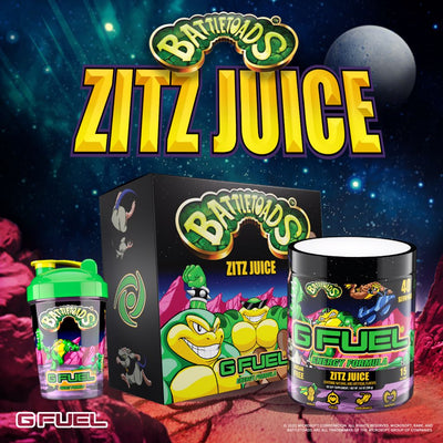 G FUEL and Rare Team Up for “Battletoads”-Inspired Zitz Juice!