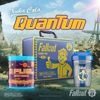 G FUEL Celebrates 25 Years of “Fallout” with New Flavor, G FUEL Nuka Cola® Quantum!