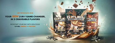 G FUEL INNOVATES WITH NEW ENERGY + PROTEIN PRODUCT LINE, A DELICIOUS TWO-IN-ONE FORMULA