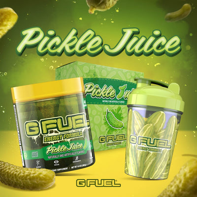 G FUEL Introduces Pickle Juice-Flavored Energy Drink