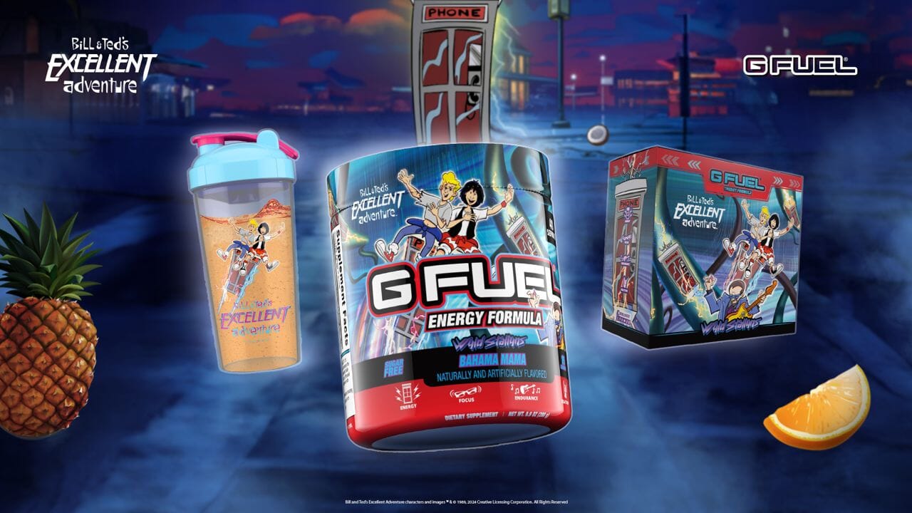 G FUEL Parties On with “Bill & Ted's Excellent Adventure” Flavor Colla