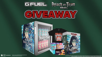 G FUEL x Attack On Titan Giveaway