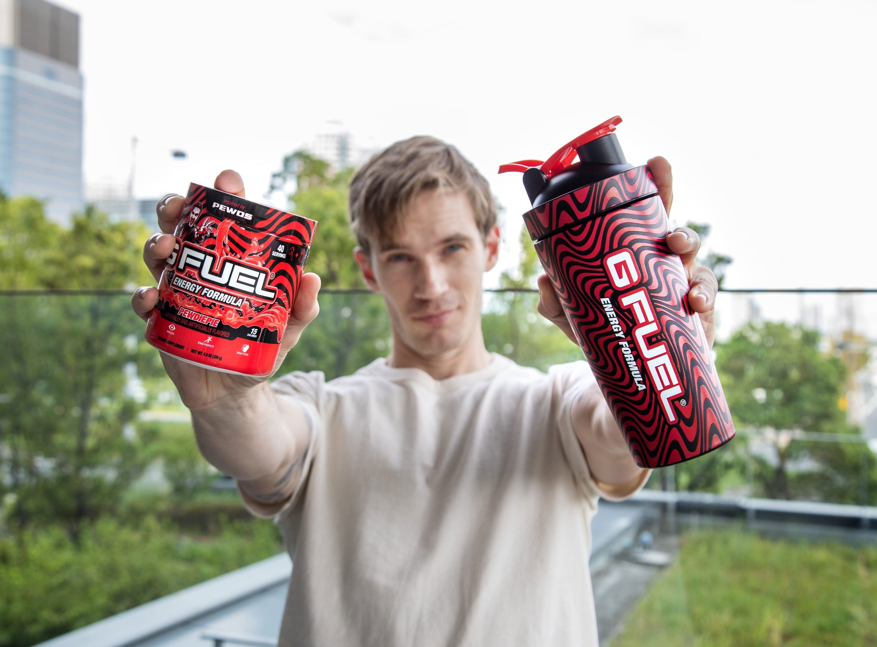 Pewdiepie popular Gfuel Bundle