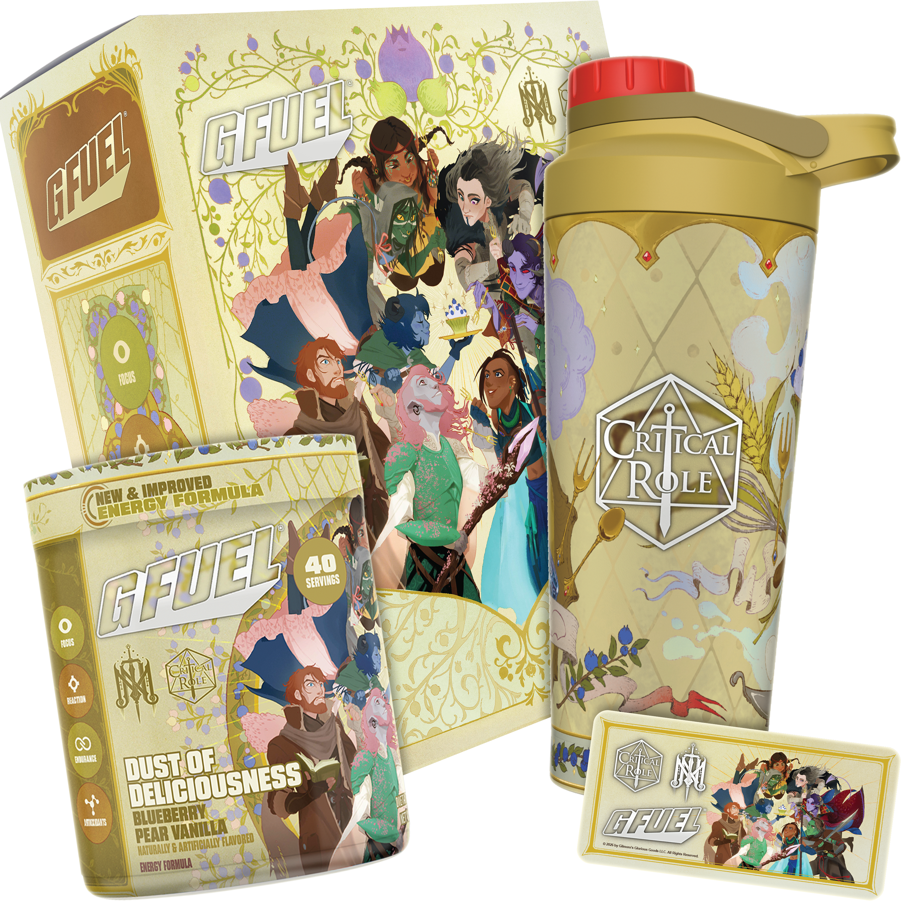 G FUEL x Critical Role: Mighty Nein | Dust of Deliciousness