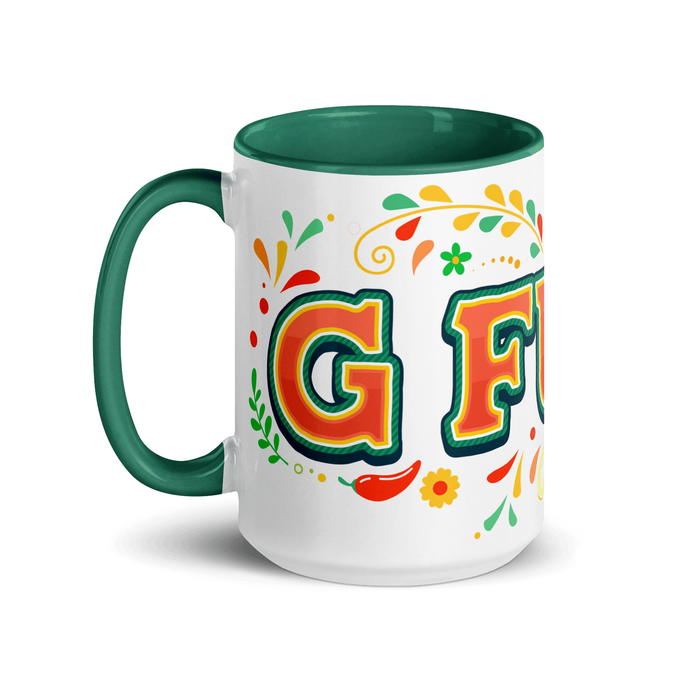 Printful| Fiesta Frenzy Mug Glass 