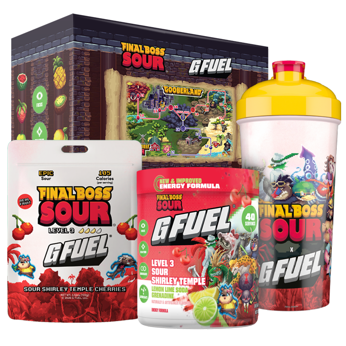 G FUEL x Final Boss Sour | Final Sour Boss Collector's Box