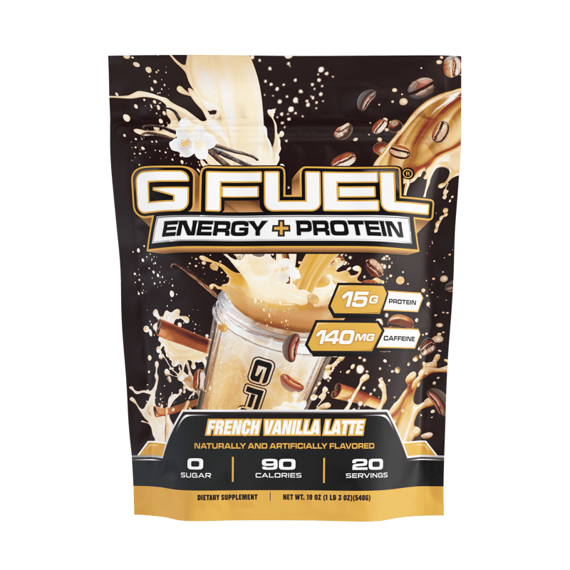 G FUEL| G FUEL Energy + Protein Protein French Vanilla Latte PRT-FVL1
