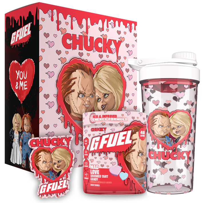 G FUEL X Chucky | Mad Love Collector's Box