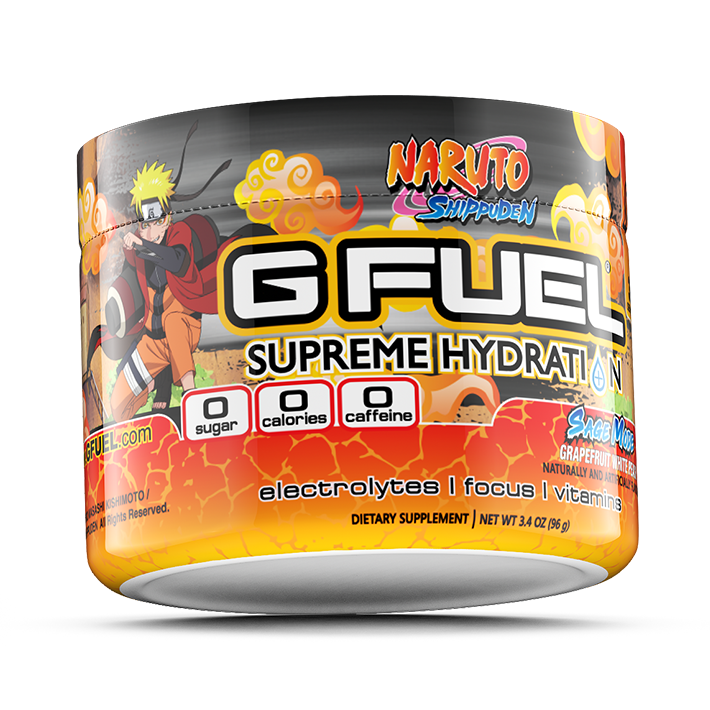 G FUEL| Naruto's Sage Mode Supreme Hydration Bundle Bundle (Tubs) 
