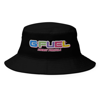 G FUEL| Pastel Drip Bucket Hat Black 7424427_10735