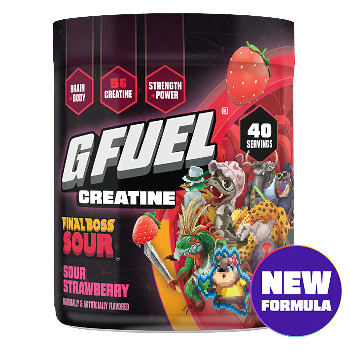 Sour Strawberry Creatine