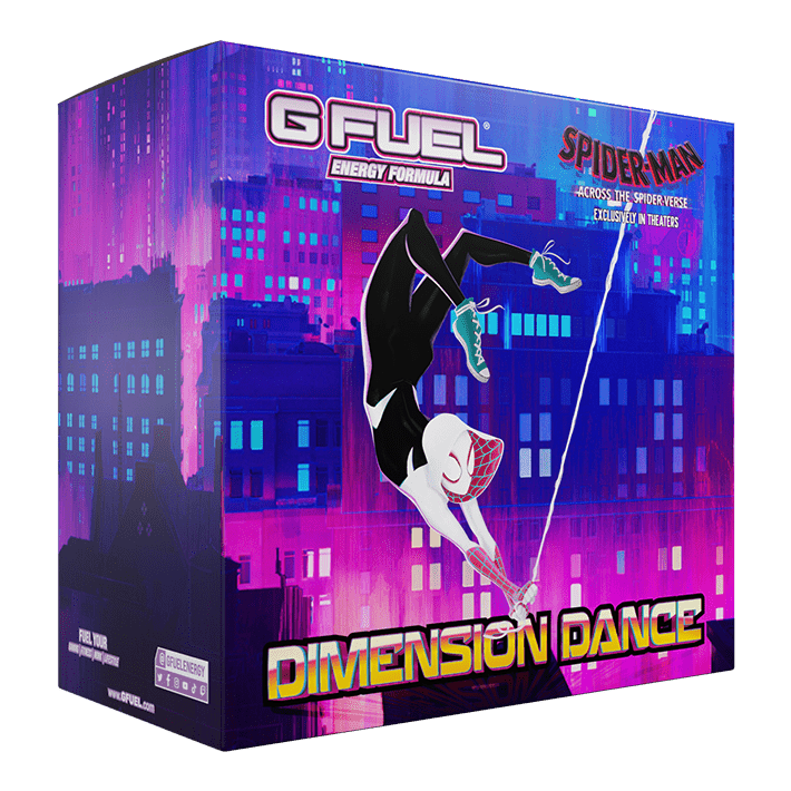 G FUEL x Spider-Verse | Dimension Dance Collector's Box | Tub