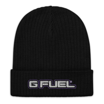 G FUEL| G FUEL Logo Ribbed Knit Beanie Black 9680727_13238
