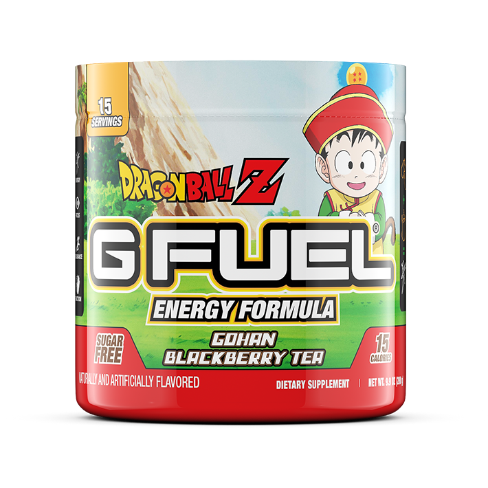 G Fuel and Dragon Ball Z's special edition gaming supplements