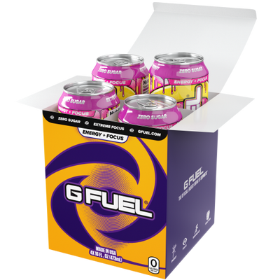 G FUEL| Hype Sauce Cans RTD 4 Pack RTD-HS4-YP