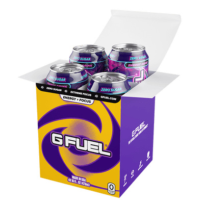 G FUEL| Miami Nights Cans RTD 4 Pack HALF-RTD-MN4-YP