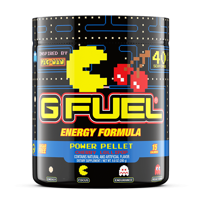 G FUEL x PACMAN™ POWER PELLET Energy Tub