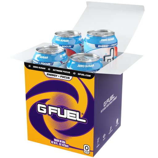 G FUEL| Snow Cone Cans RTD 4 Pack RTD-SN4-YP