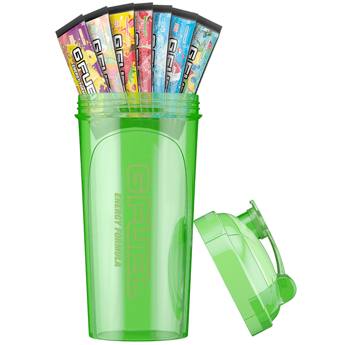 G Fuel Shaker Cup 24 oz GFuel Colossal Green Shaker