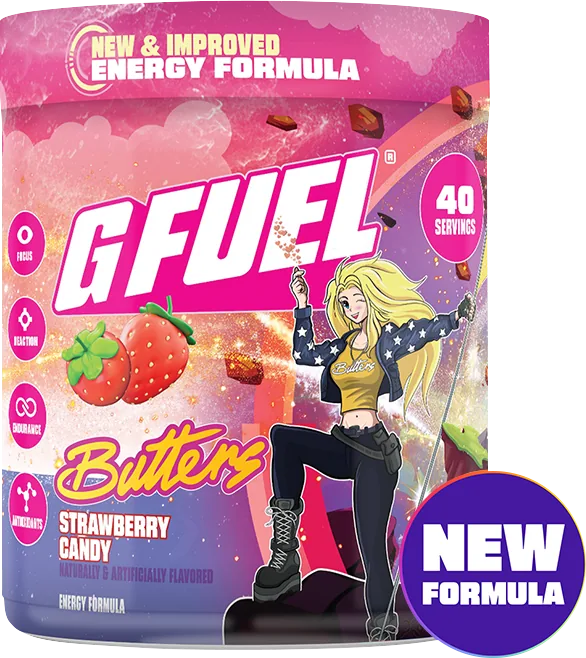 Butters Strawberry Candy energy tub
