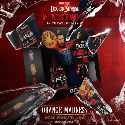 Experience New Realities with Orange Madness Hydration Formula — Inspired by Marvel Studios’ “Doctor Strange in the Multiverse of Madness”