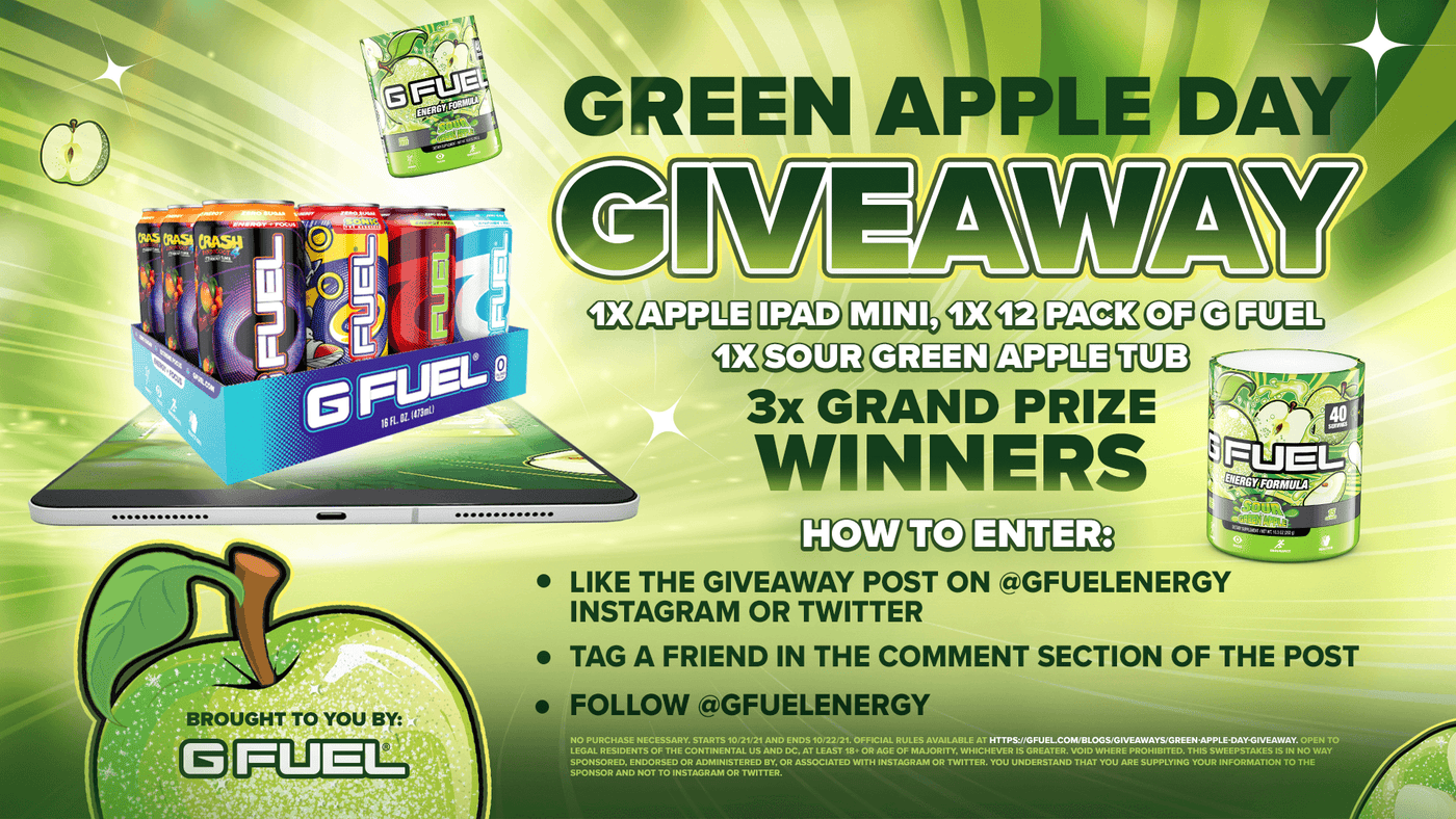 Green Apple Day Giveaway