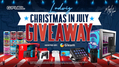 G FUEL x Ludwig Christmas in July Giveaway!