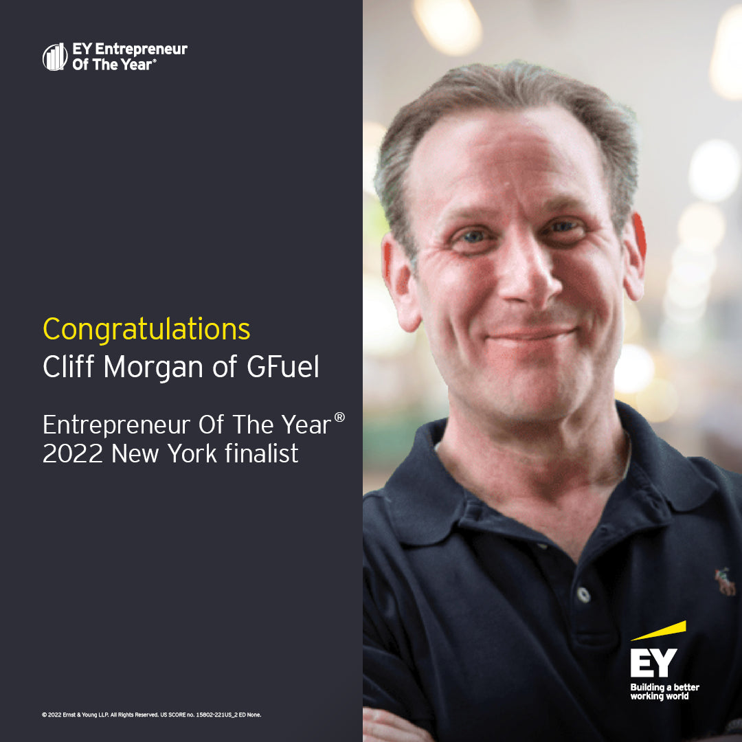 EY announces Cliff Morgan of G FUEL as an Entrepreneur Of The Year® 2022 New York Award Finalist