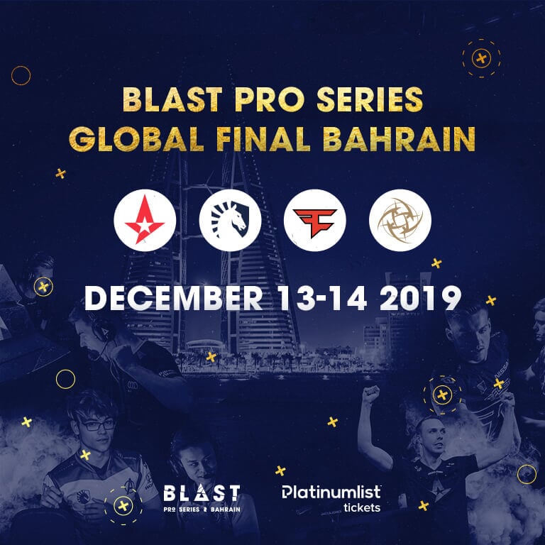 BLAST Pro Series Global Final 2019 Day 1 Results