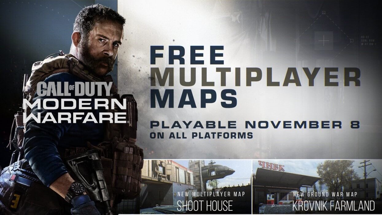 Call of Duty: Modern Warfare 1.07 Update Patch Notes: New Free Maps, Weapon Nerfs, And More