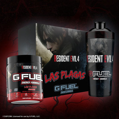 G FUEL and CAPCOM Team Up to Take Out Los Iluminados with New “Resident Evil™ 4” Energy Drink
