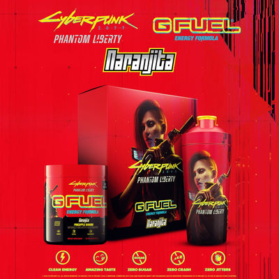 G FUEL and CD PROJEKT RED Brave the Perils of Dogtown with “Cyberpunk 2077” Energy Drink Collab