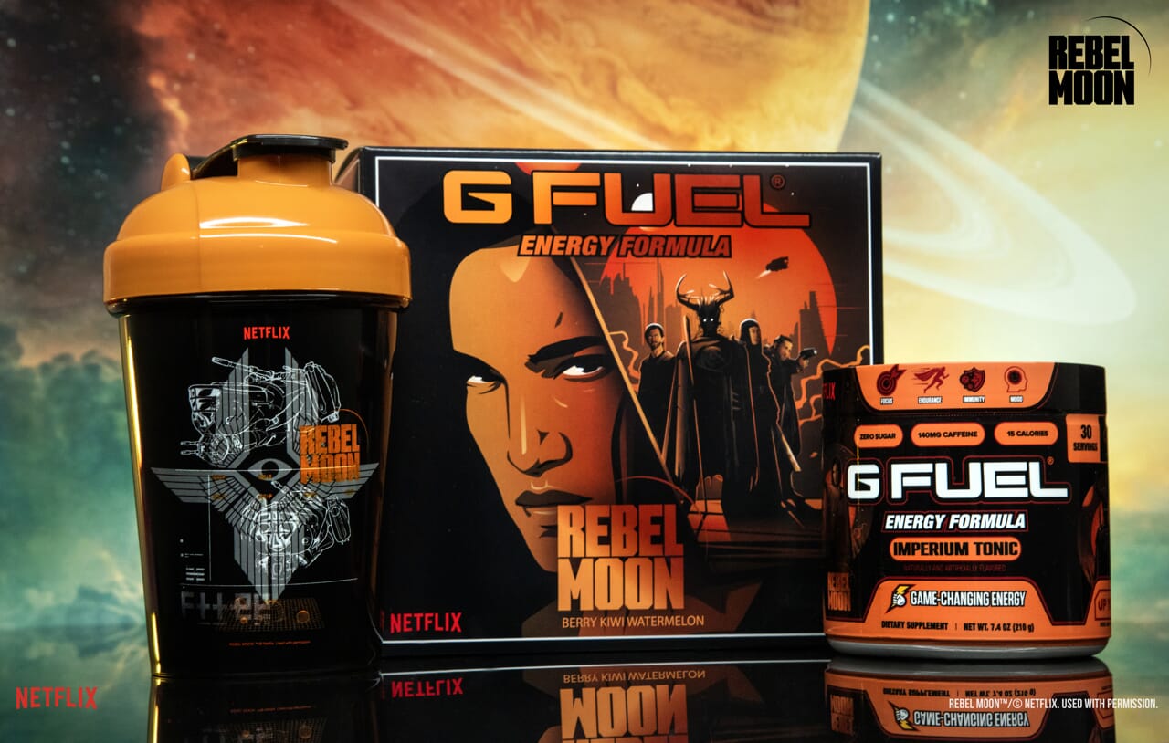 G FUEL Imperium Tonic Collector's Box, inspired by Zack Snyder's "Rebel Moon"