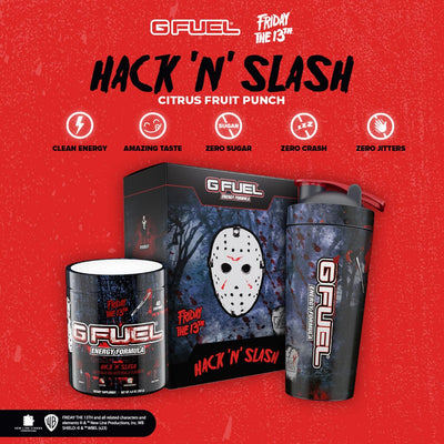 G FUEL and Warner Bros. Discovery Global Consumer Products Create Killer Collab with “Friday the 13th” Energy Drink