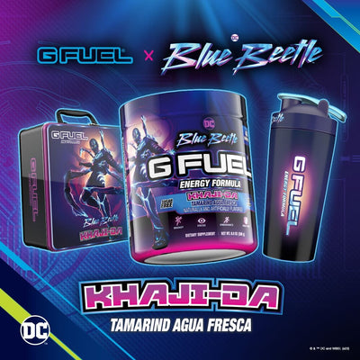 G FUEL and Warner Bros. Discovery Global Consumer Products Unite for Heroic “Blue Beetle”-Inspired Energy Drink