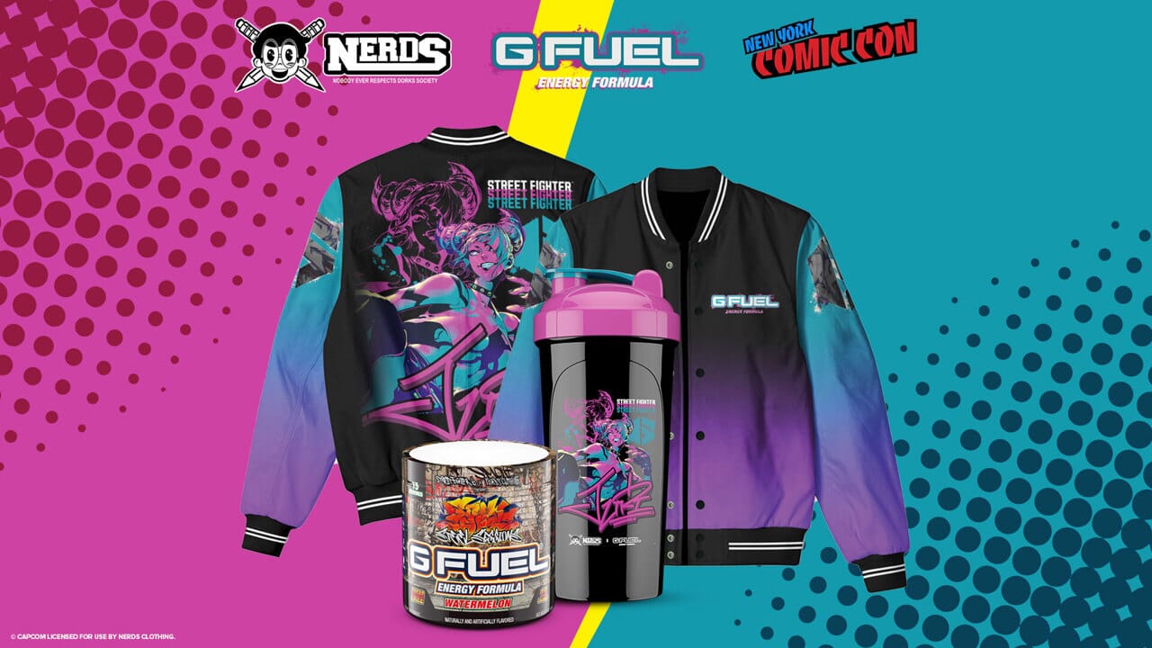 G FUEL x NERDS Clothing at NYCC 2023
