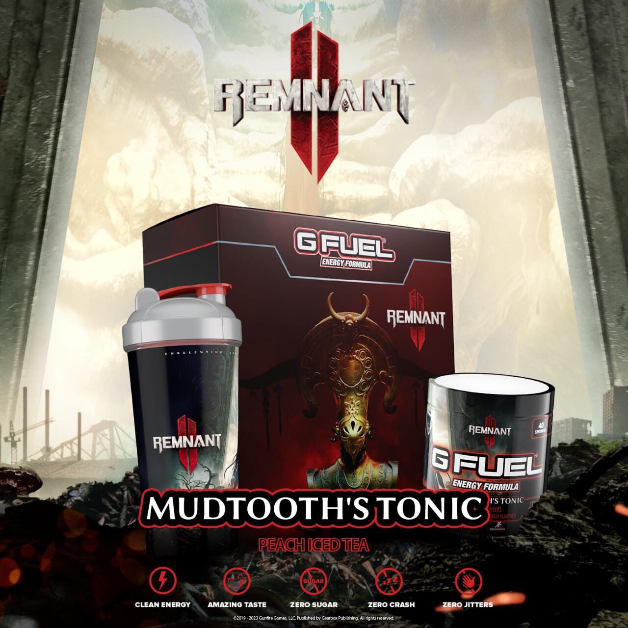 G FUEL Mudtooth's Tonic, Inspired by "Remnant II"