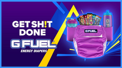 G FUEL REDEFINES STREAMING WITH LIMITED-EDITION ENERGY DIAPERS