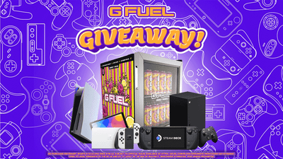 G FUEL Video Game Day Giveaway!