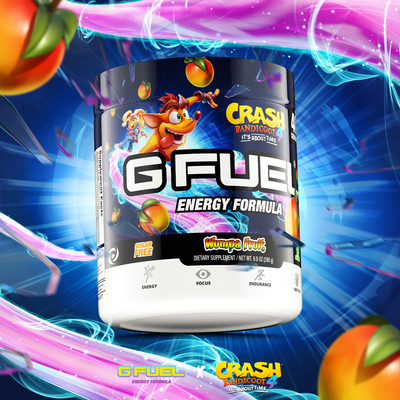 It’s About Time: G FUEL And Activision Team Up To Launch Crash Bandicoot™-inspired Wumpa Fruit Flavor On October 15