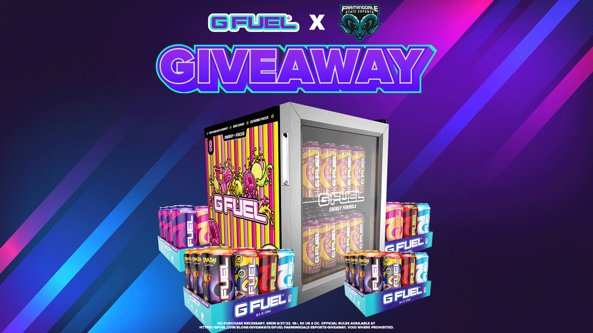 G FUEL x Farmingdale State eSports Giveaway!