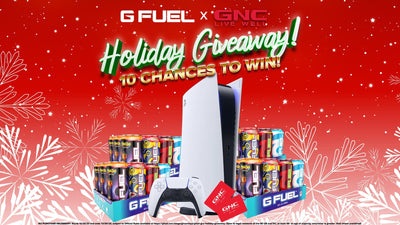 G FUEL x GNC Holiday Giveaway!