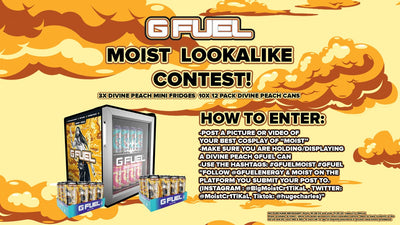 G FUEL x MoistCr1TiKaL Lookalike Contest