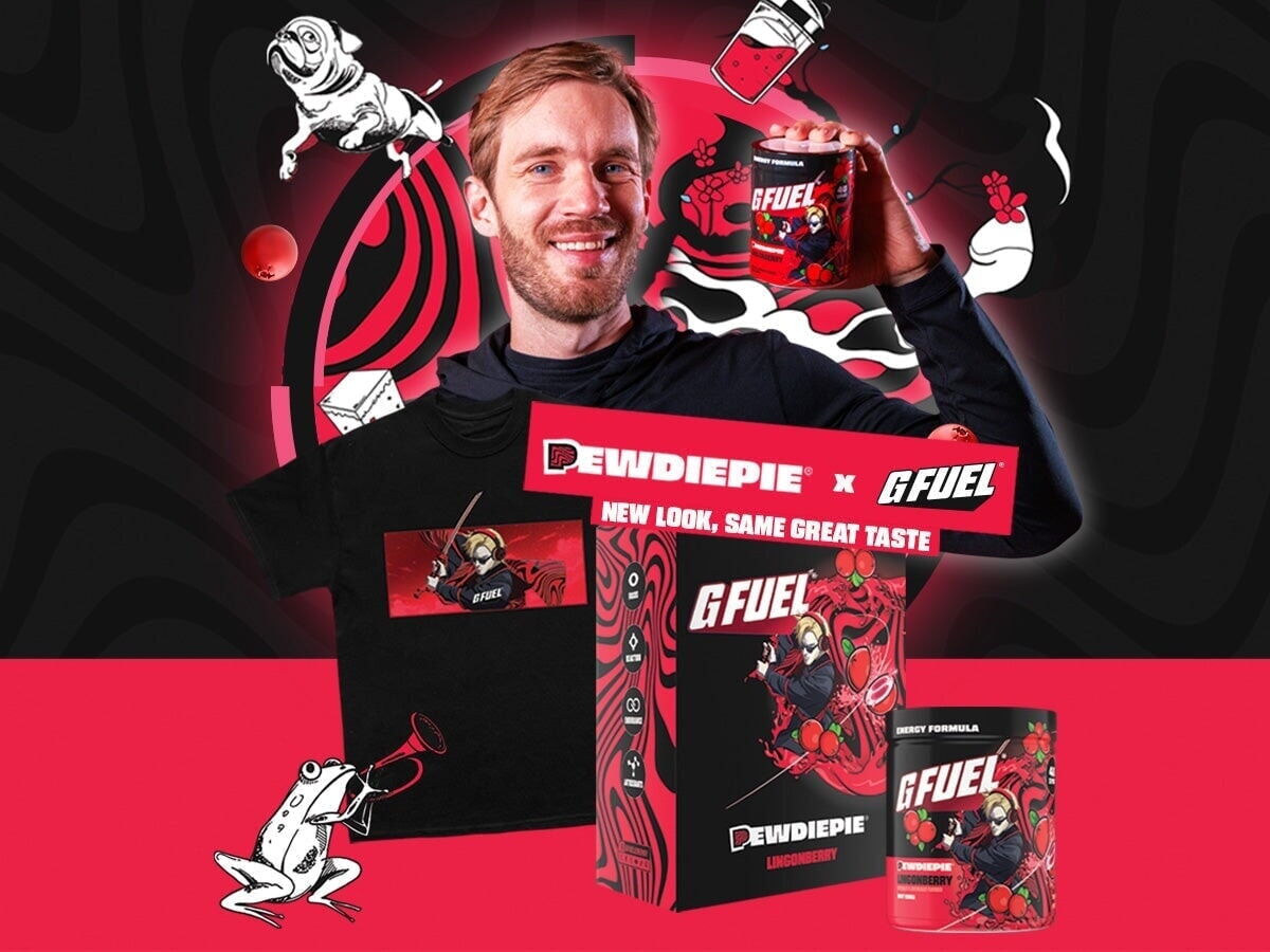G FUEL x PewDiePie: A Brand New Era
