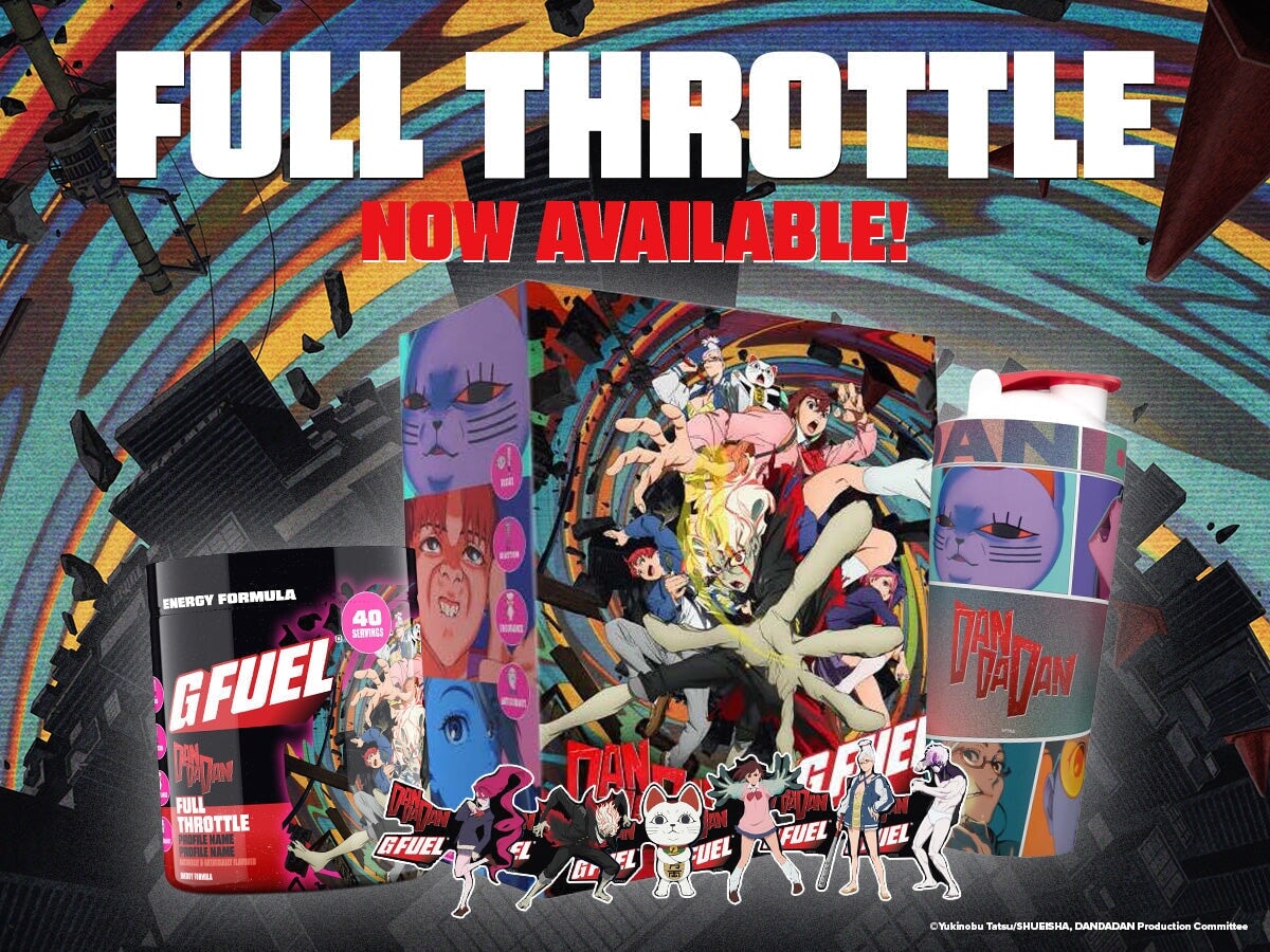 Gear Up for the Weird & Wacky with This DAN DA DAN x G FUEL Collab!