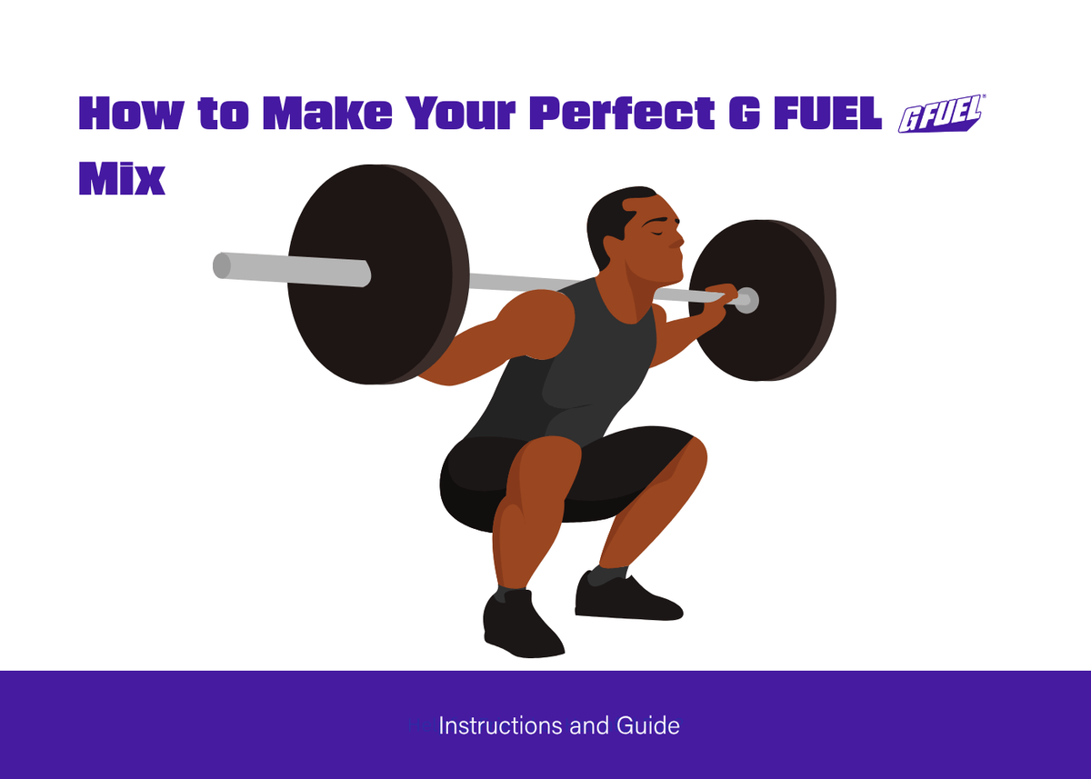 How to Make Your Perfect G FUEL Mix | Step-by-Step Guide