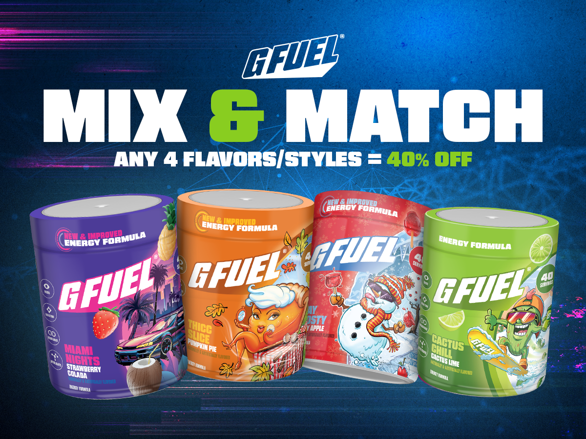 Mix and Match BOGO Is Here, Buy 4, Get 40% OFF!