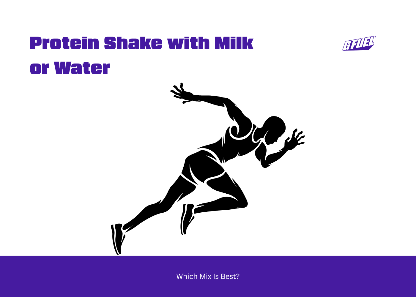 Protein Shake with Milk or Water